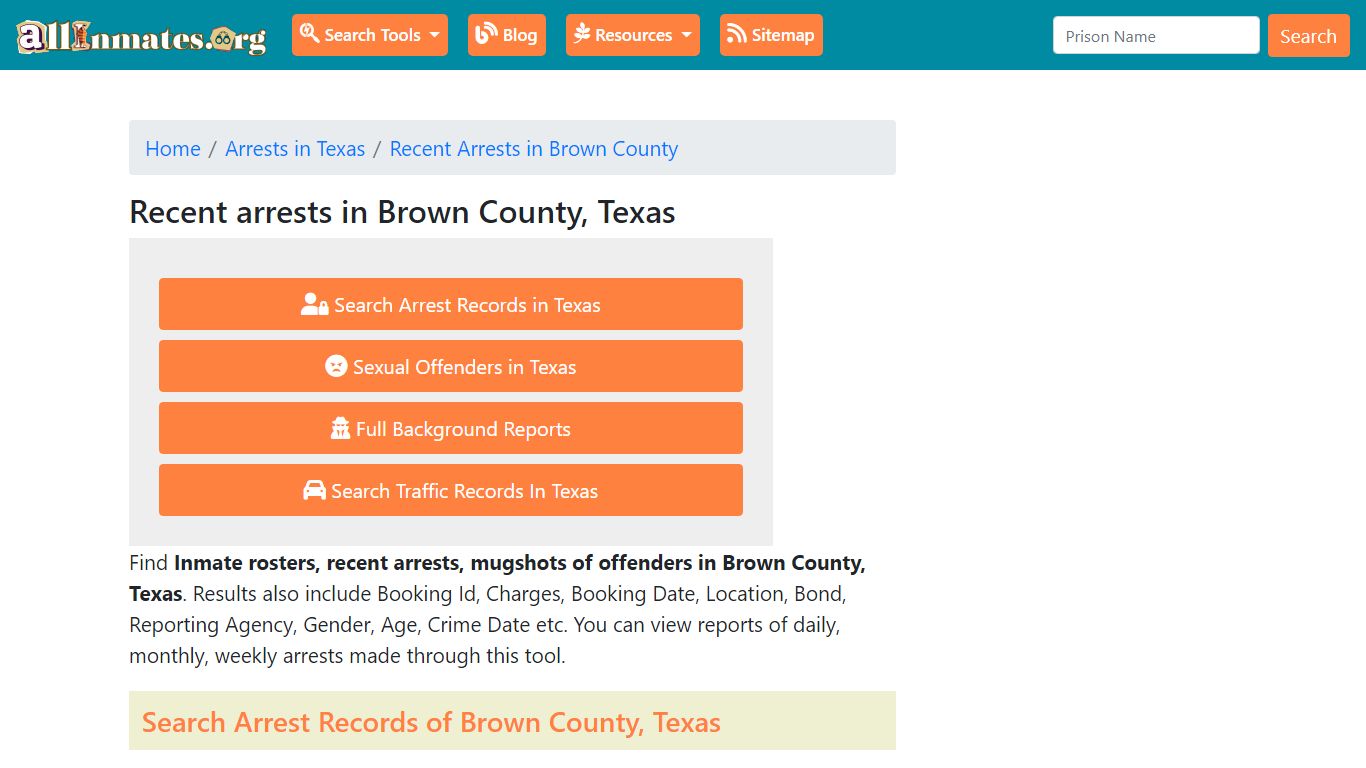 Recent arrests in Brown County, Texas | Mugshots, Rosters, Inmates, Crimes